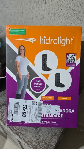 Bota Ortopedia Hidrolight Standard Preta Longa G