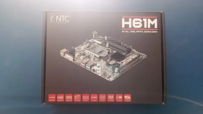 PLACA MÃE INTEL 1155 H61M NTC NOVO LACRADO FRETE GRÁTIS PARA MACEIÓ
