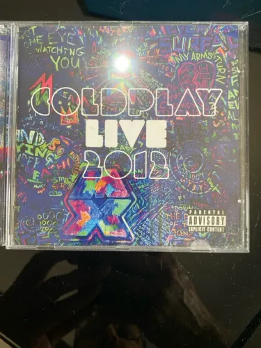 CD Duplo Coldplay Live 2012
