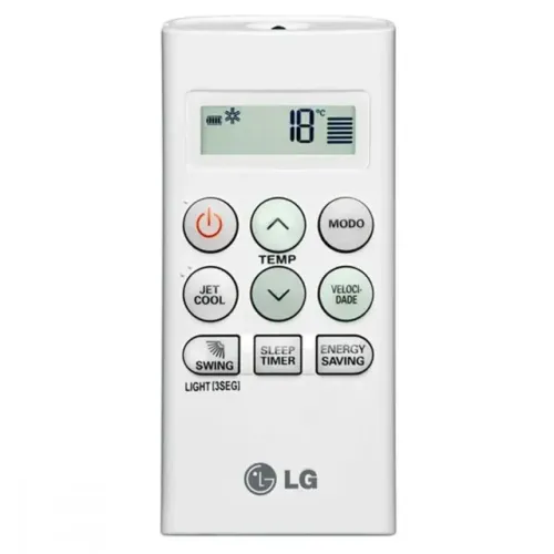 controle remoto lg ar condicionado