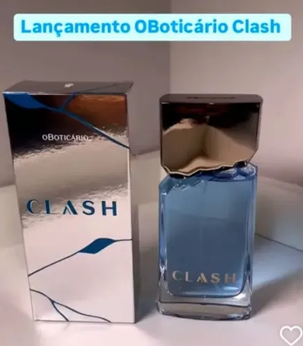 Perfume Clash masculino 100 ml, o boticário