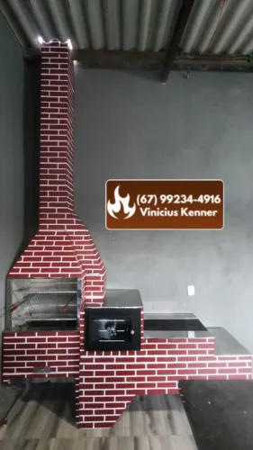 CHURRASQUEIRA COM FORNO E FOGÃO COM 2 ANOS DE GARANTIA E ENTREGA GRÁTIS!!