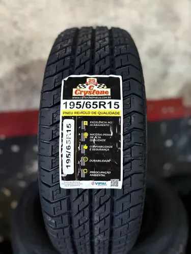 Pneu Remold 195/65R15 Crystone