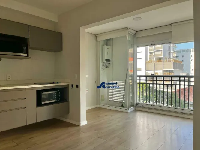 Excelente oportunidade de locação na Vila Madalena! Apartamento 1 dormitório, 1 varanda, 3