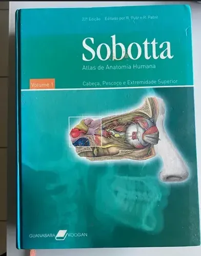 sobotta 22a edição v1 v2 e quadros trio 