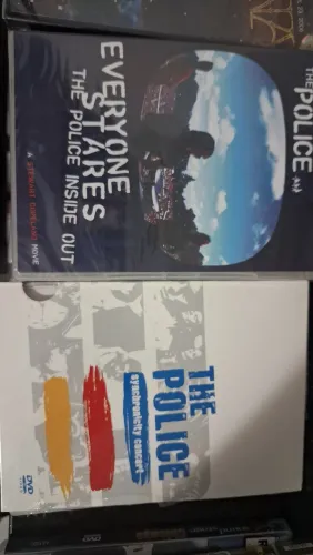 DVDs The Police - Everyone Stares e Synchronicityc oncert