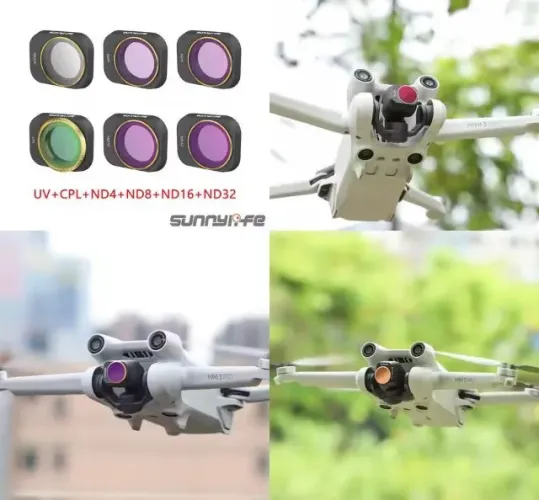 Kit Filtro ND Drones DJI NEO, MINI 3 e AVATA 2 Novo Lacrado.