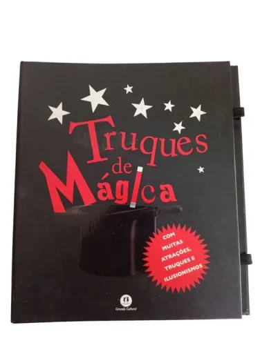 Livro truque de mágicas ano 2008 editora ciranda cultural