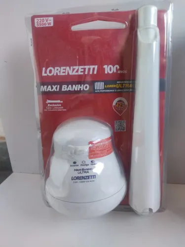 Ducha Lorenzetti Maxi Banho Ultra C/ Cano 220v 5500w