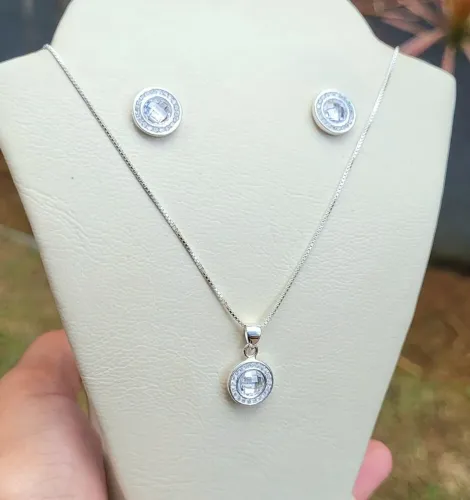 Conjunto de Prata 925