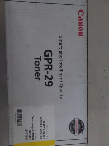 Toner Canon GPR-29 Amarelo para Impressora