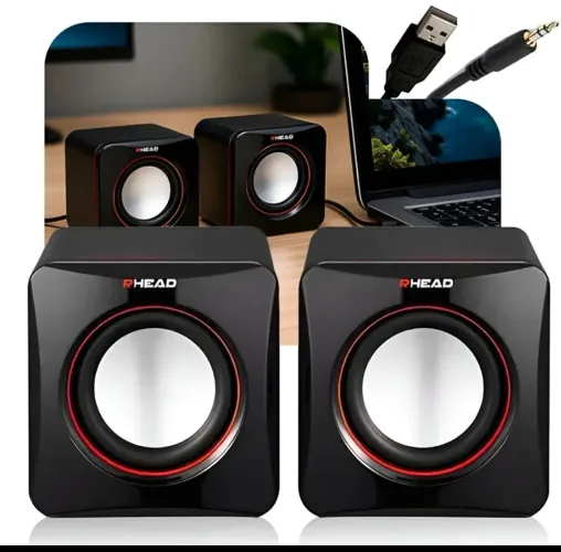 Caixinha de som usb para computador