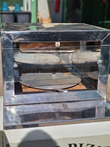 Forno de Pizza Portátil em Aço Inox
