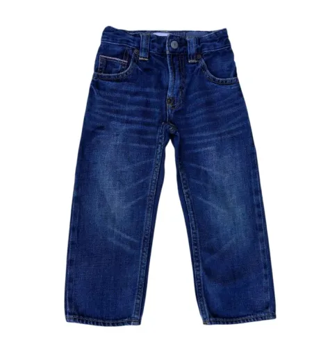 Calça Jeans Infantil Azul Escuro Baby Gap