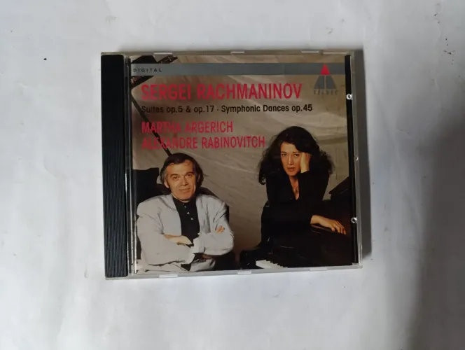Cd Rachamaninov suítes e sergei