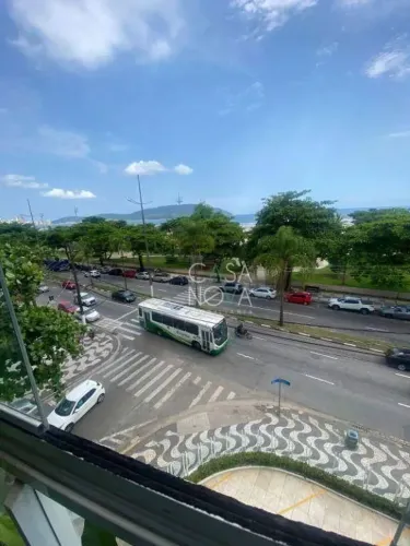 Apartamento à venda no Gonzaga Santos/SP - Vista Maravilhosa para o Mar!