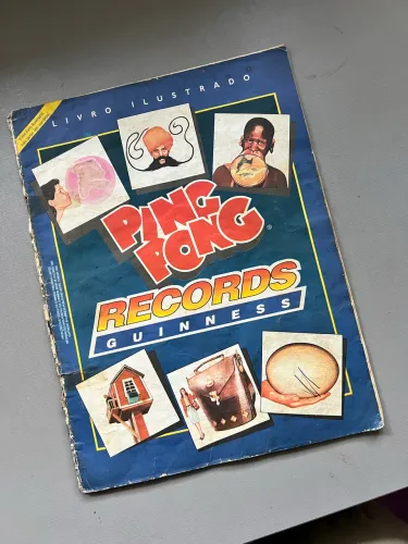 Álbum Guinness Book Ping Pong