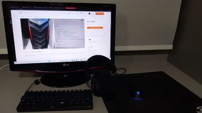 Pc gamer completo + periféricos