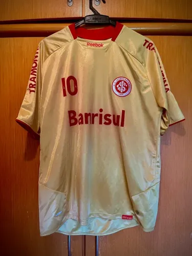 Camisa Internacional Reebok Rara Centenário Doirada 2009 G
