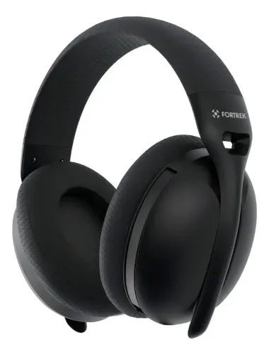 Headset Fortrek Wise Air Wireless Preto Novo Sem Fios Gamer Para Computador e Notebook