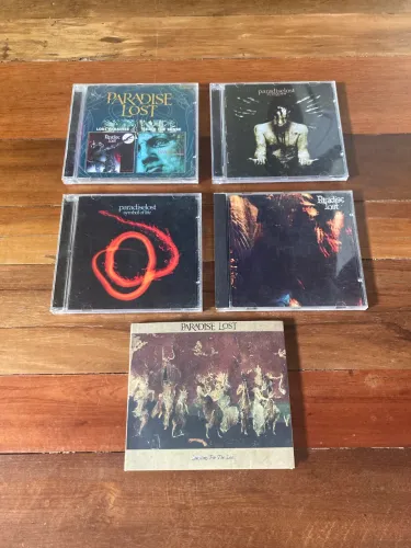 Paradise Lost - Lote c/ 6 CDS + DVD