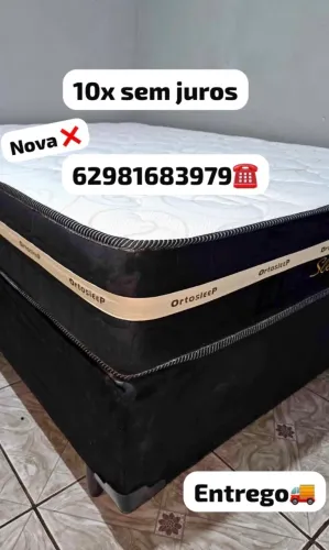 colchão e base NovA 