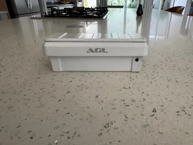 Fechadura Eletroimã Magnética AGL Al -150 Branca. Nunca usado 