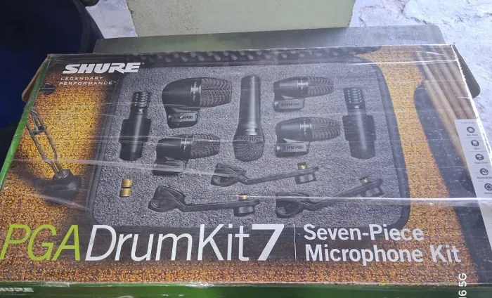 Kit de Microfones Shure PGA Drum Kit 7