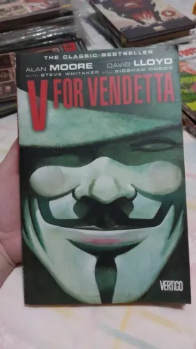 Hq V for Vendetta - Vertigo - em inglês
