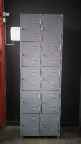 Roupeiro de aço 10 portas - novo