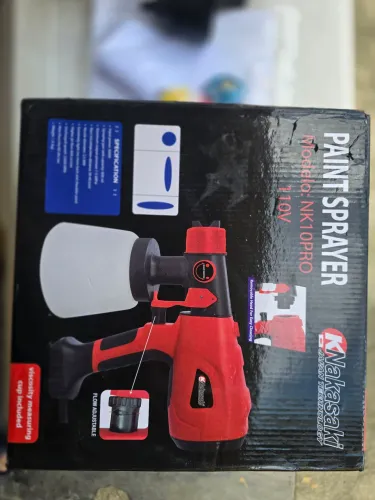Pistola de Pintura Elétrica Nakasaki NK10PRO 110v  800w