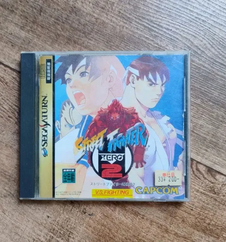 Street fighter zero 2 sega saturn