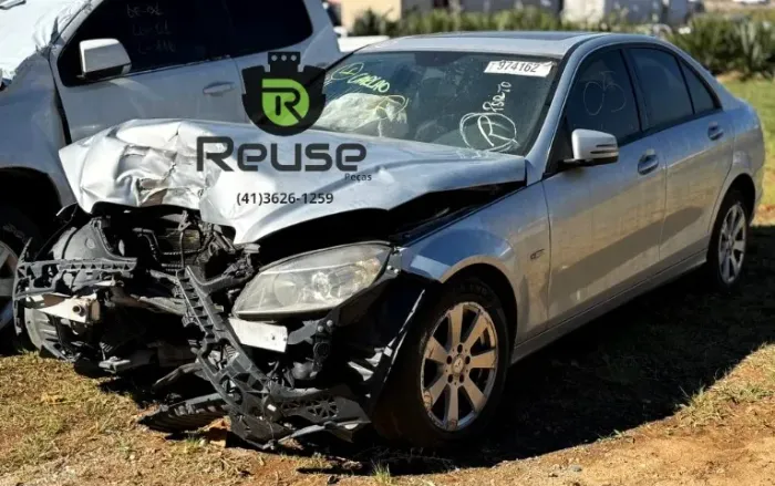 Sucata Mercedes Benz Classe C C180 k 1.6 Kompressor 2010 2011 Retirada de Peças Motor