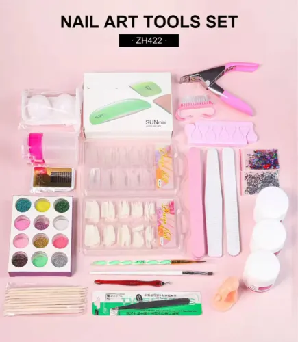 Kit Completo de Ferramentas para Nail Art - ZH422