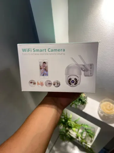 Câmera De Segurança wi-fi externa À Prova D'água full hd icsee gira 360 - Bivolt
