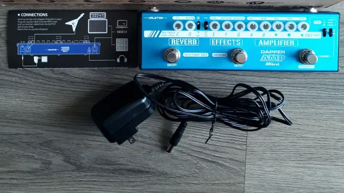 Dapper Mini Amp Pedal de Efeitos Guitarra