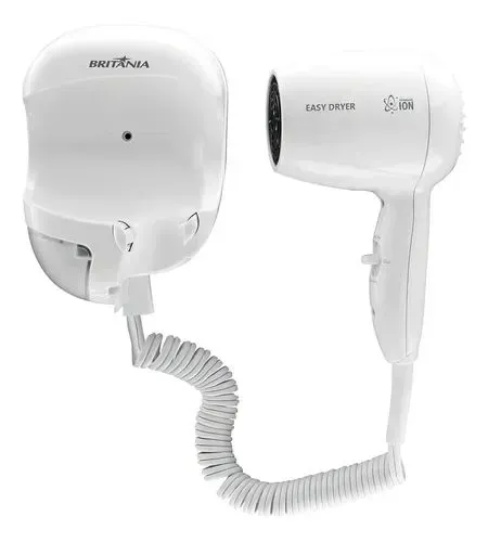 Secador de Cabelo Britânia Easy Dryer de Parede | ÍON | Seminovo