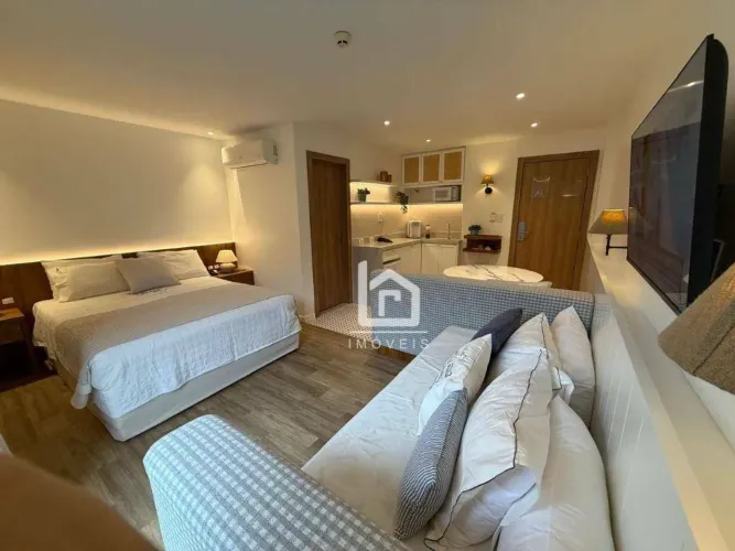 Studio com serviços de hotelaria para Lazer e/ou Alta Rentabilidade em Pedra Azul!