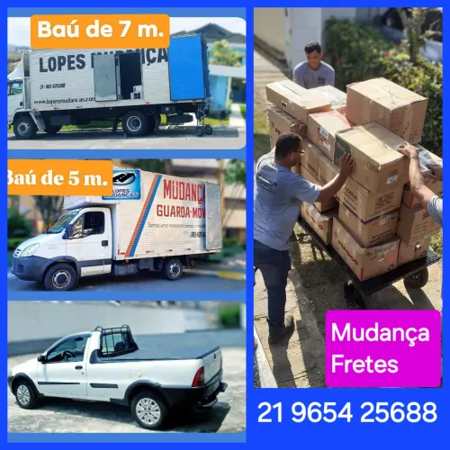 Caminhão de mudança e Fretes no Rio e interestadual 
