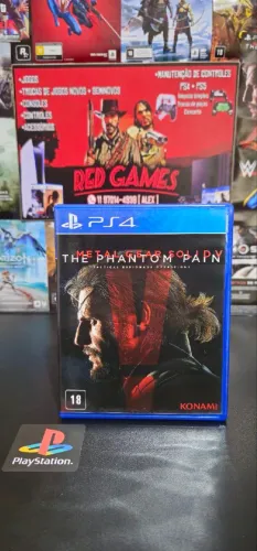 Jogo Metal Gear Solid 5 The Phanton Pain - PS4