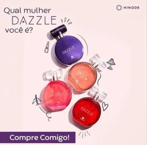 Perfumes Dazzle Hinode - Escolha o seu!