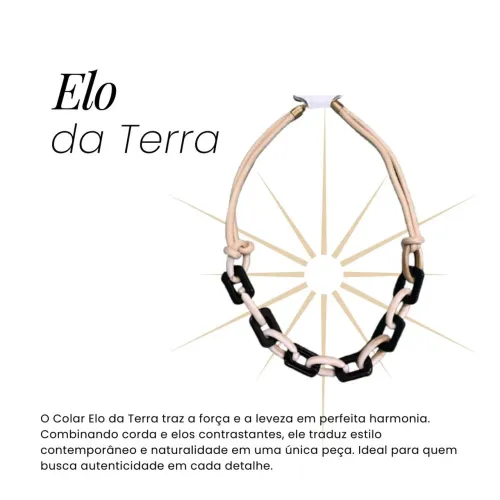 Colar Elo da Terra - Rosetta