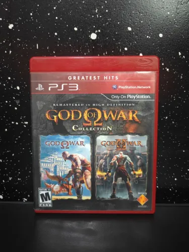 Jogo god of war collection de ps3