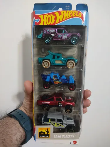 Hot Wheels pacote Baja Blazers 5 carrinhos