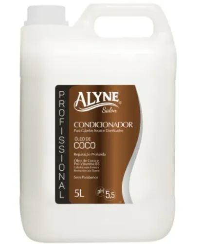 Condicionador Alyne Salon Óleo de Coco 5L