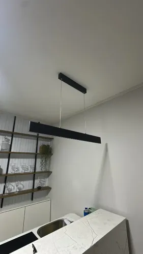 Pendente elegante (luz amarela)