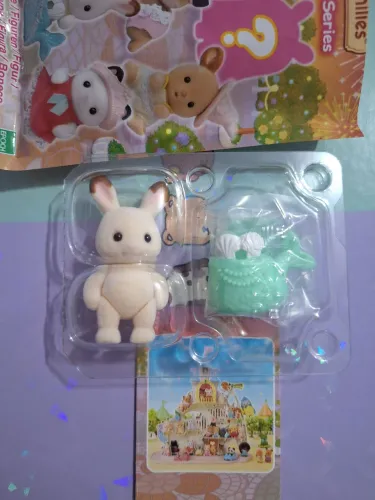 Sylvanian Families - Coelho Bebê Sereia Blind Bag Fantasias Costume