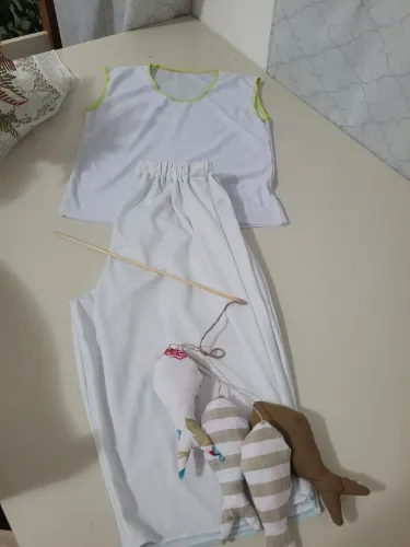 Fantasia infantil de pescador