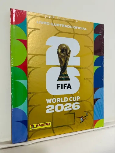 Álbum Oficial Capa Dura Ouro Copa Do Mundo 2026 Fifa Dourado