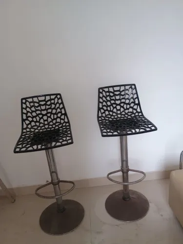 Banqueta spider regulavel . De policarbonato x2